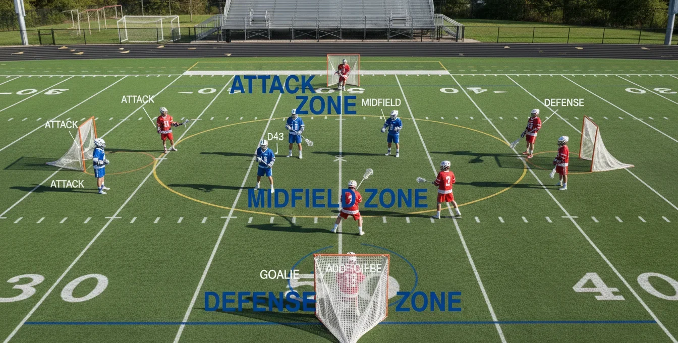 different lacrosse positions